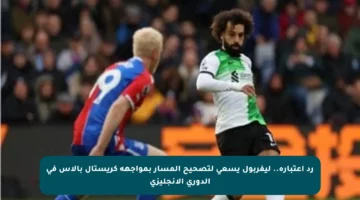 رد اعتباره.. ليفربول يسعى لتصحيح المسار بمواجهة كريستال بالاس في الدوري الإنجليزي